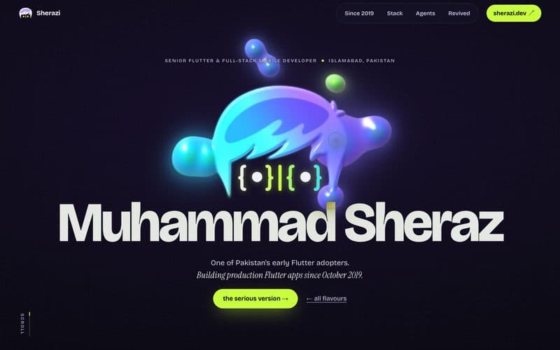 Liquid — experimental version of this site
