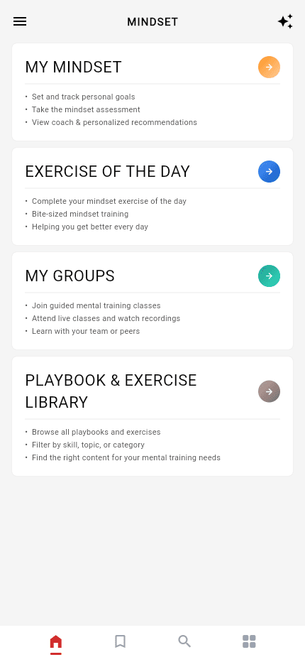 Learning Management System — app screenshot