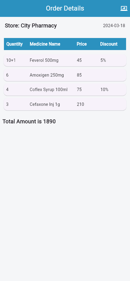 MediTech — app screenshot