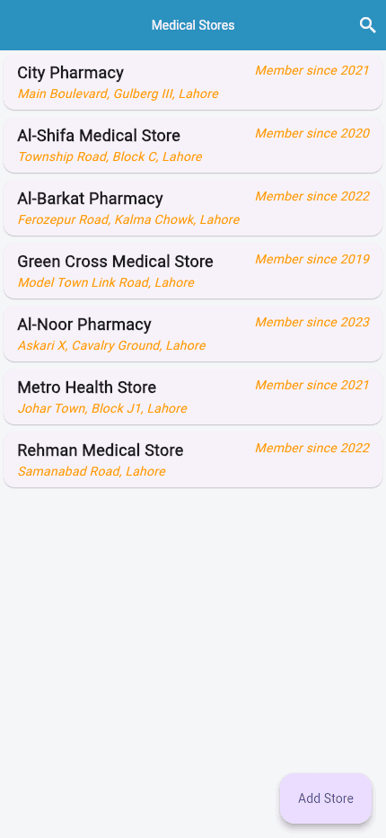 MediTech — app screenshot