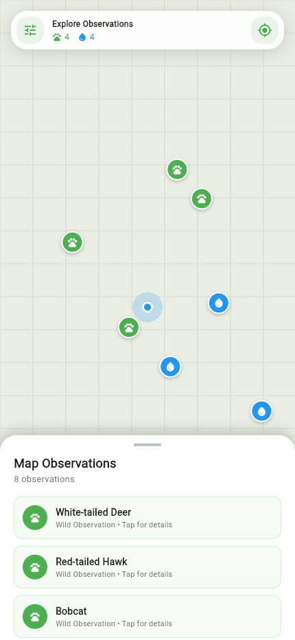 Wild Snap — app screenshot