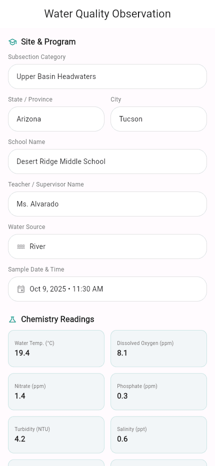 Wild Snap — app screenshot